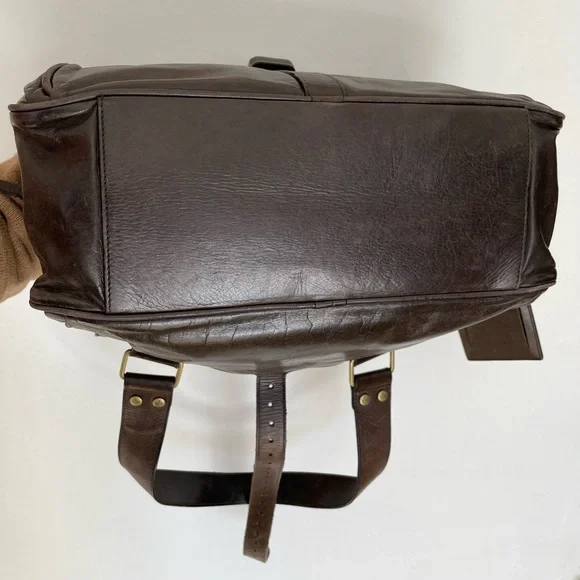 Mulberry brown leather shoulder bag - Picture 12 of 14